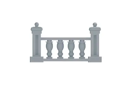 Exploring the Potential of Balustrades 3D print model