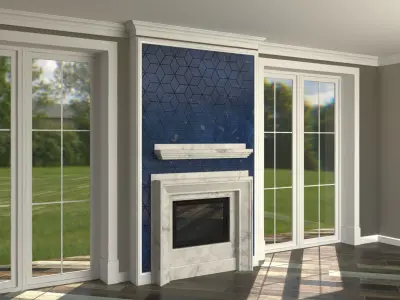 Fireplace Classic 3 3D model