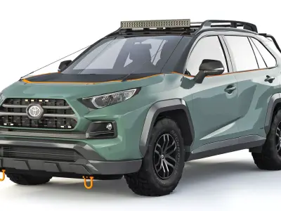 Toyota RAV4  Adventure 2019 3D model