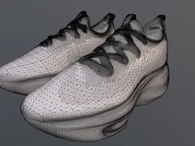 NIKE AIR ZOOM SHOES PBR Low-poly 3D model