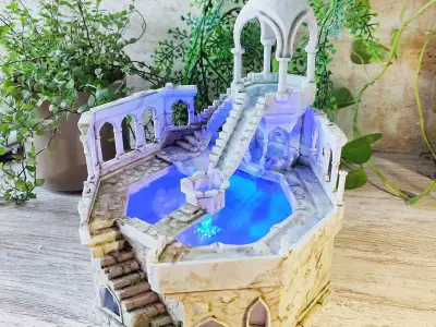ENCHANTED GARDEN 3D print model
