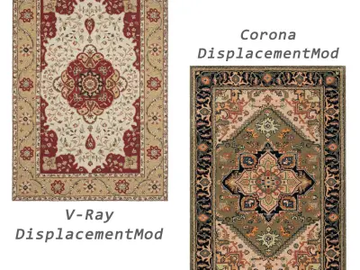 Rugs No 851 Low-poly 3D model
