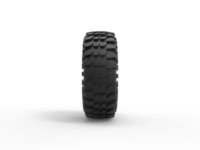 Wheel of Rock bouncer Scale 1 to 25 3D print model