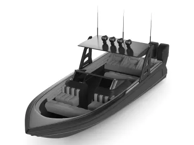 Cabin Cruiser 3D model