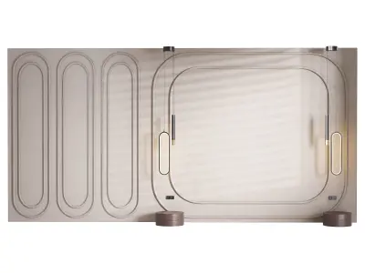 Decorative Wall panel  22 3D model