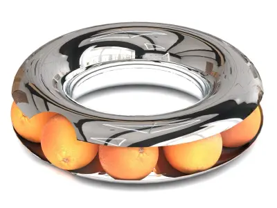 Fruit basket - orange holder 3D model