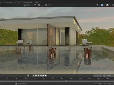 Barcelona Pavilion Free 3D model