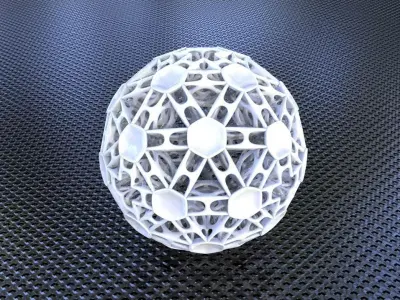 BRO SPHERE STRUCTURE 3D print model