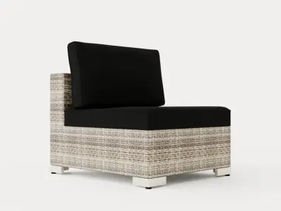 Bahamas Middle Module Low-poly 3D model