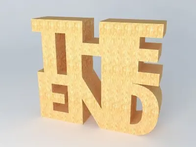 The End of Burning Man Free 3D model