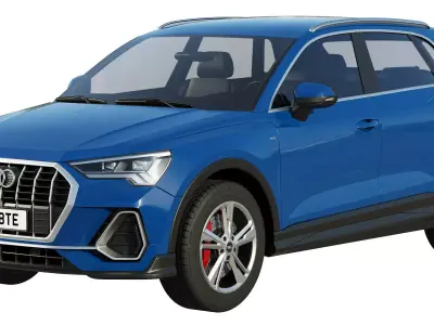 Audi Q3 2020 3D model