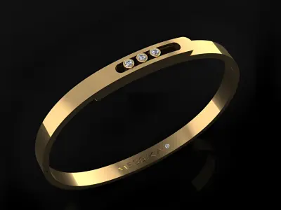 Messika Bracelet 3D print model purchase