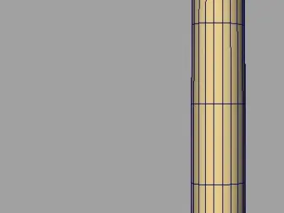 Etruskian column 3D model
