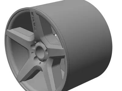 AMG Styling III 164 RIMS FOR HOTWHEELS 3D print model