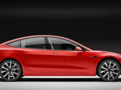 Tesla Model 3 2024 3D model buy