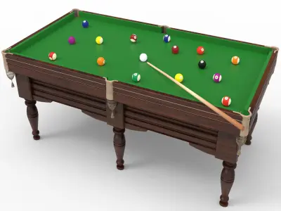 Billiard Table 3D model