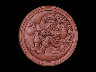 3d printable Christmas for ornament 3D print model