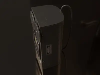 Vintage Transistor oscillator -  electronic instruments 3D model