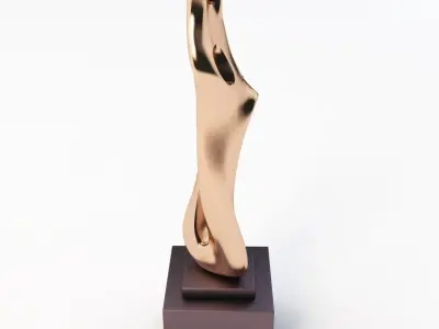 Bronze Sculpture 3 3D model