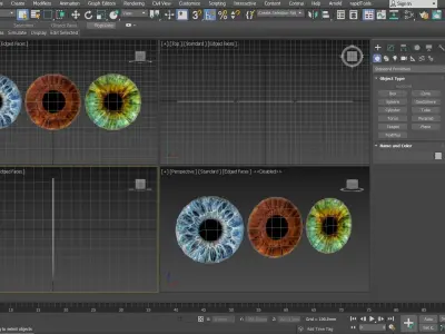 Wall Decor Eye 3D model