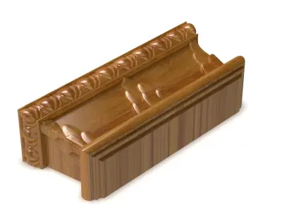 Column capital 001 3D model 3D model