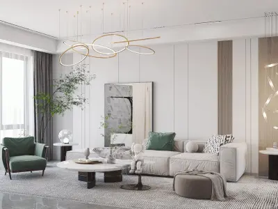 Luxury apartment 3 3D model