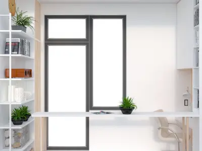 Work Space 4 3D model