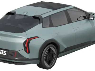 Kia EV4 2026 3D model