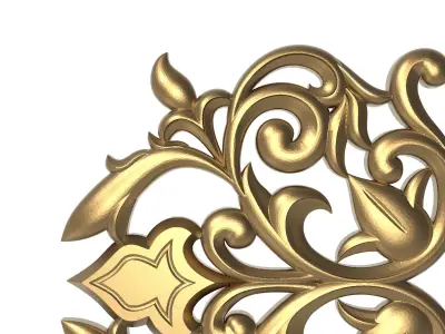  decorative pattern ready for 3D printing 3D model 287