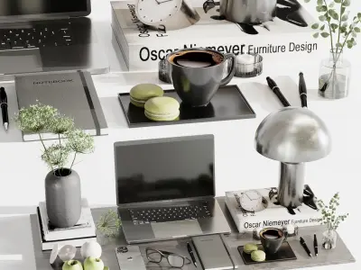 Decorative set 14 3D model