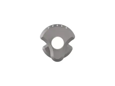 Automotive Crankshaft Part 3D print model