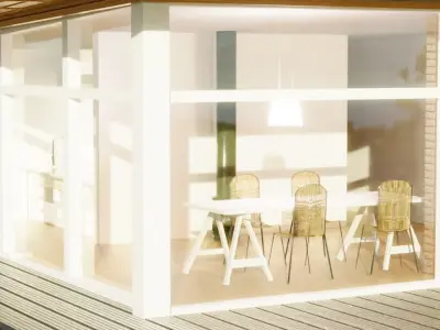 Modern house Free 3D model