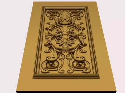 Column Base 3D model