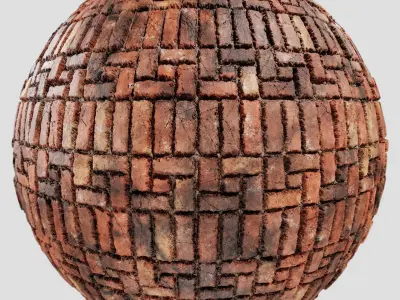 8K PBR Brick Wall Texture Collection Vol 04 Texture