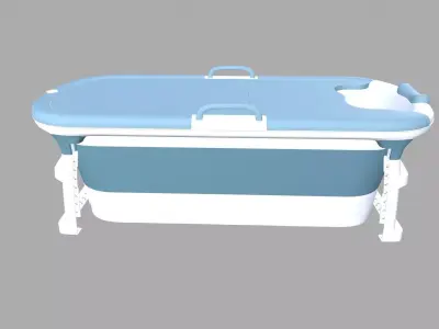 Foldable Bath Tub 3D model