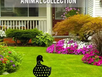 Wonderful Artificial Duck Home and Garden Outdoor Lawn Decor 3D model buy