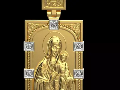 Saint Maria Pendant 51337 3D print model