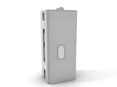 Concrete Clock Tower model pack Low-poly 3D model