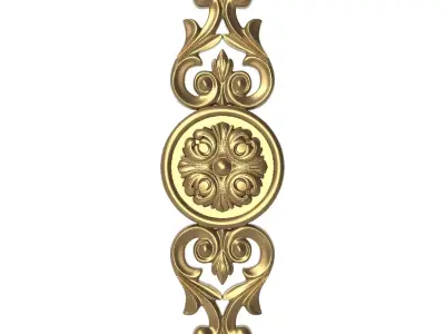  decorative pattern ready for 3D printing 3D model 25