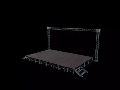 Aluminum Lighting Concert  3D model