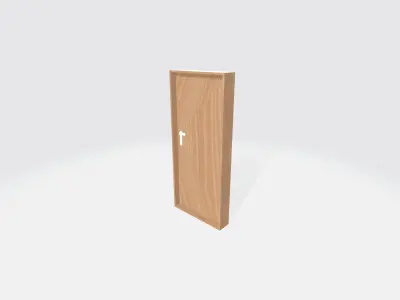 Everything for a 3D home Low-poly 3D model