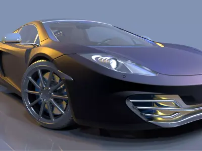 MCLaren MP4-12c 3D model