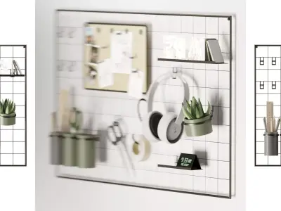 Teenagers Organizer 3D model