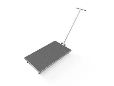 CARGO TROLLEY Low-poly 3D model