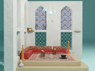 Ottoman Concept Room  3D model