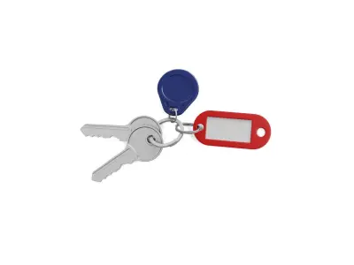 Keys and Tags 3D model