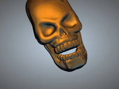 Skull 3D print model