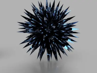 Geometric object office decor LS design  3D model