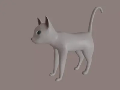Cat model 3D model