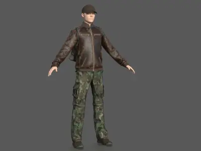 CASUAL CLOTHING PACK 2  Low-poly 3D model